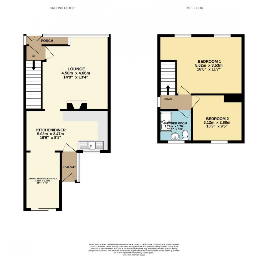 Floorplan for Lodge Road, Orrell, Wigan, WN5 7AT