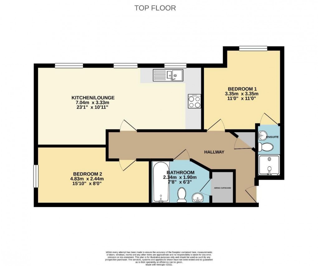 Floorplan for Walthew House Lane, Kitt Green, Wigan, WN5 0JX