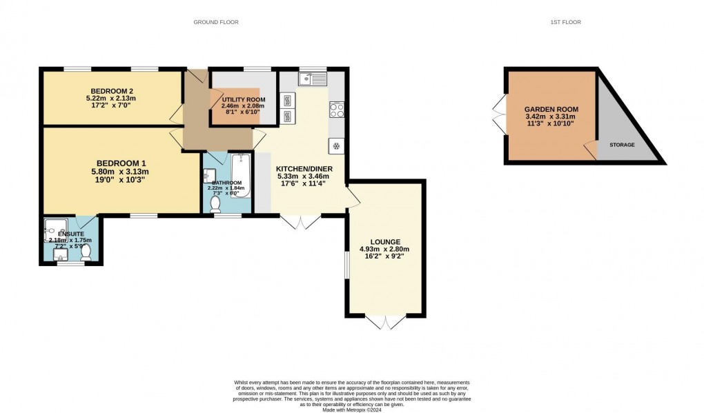 Floorplan for Woodcroft, Shevington, Wigan, WN6 8EZ