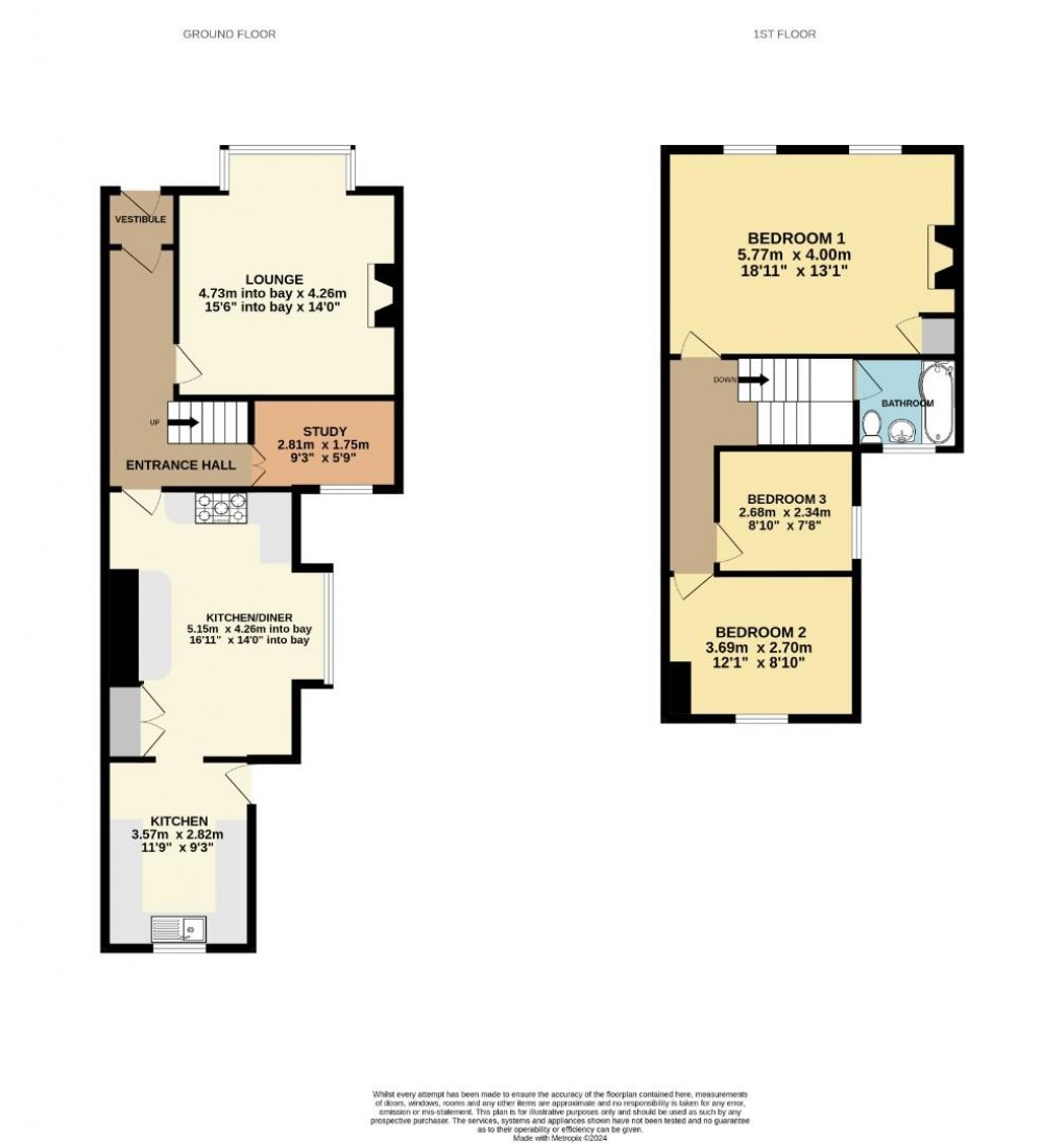 Floorplan for Barnsley Street, Springfield, Wigan, WN6 7HB