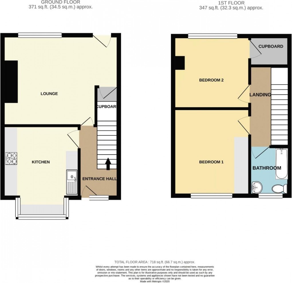 Floorplan for Springfield Road, Springfield, Wigan, WN6 7AT