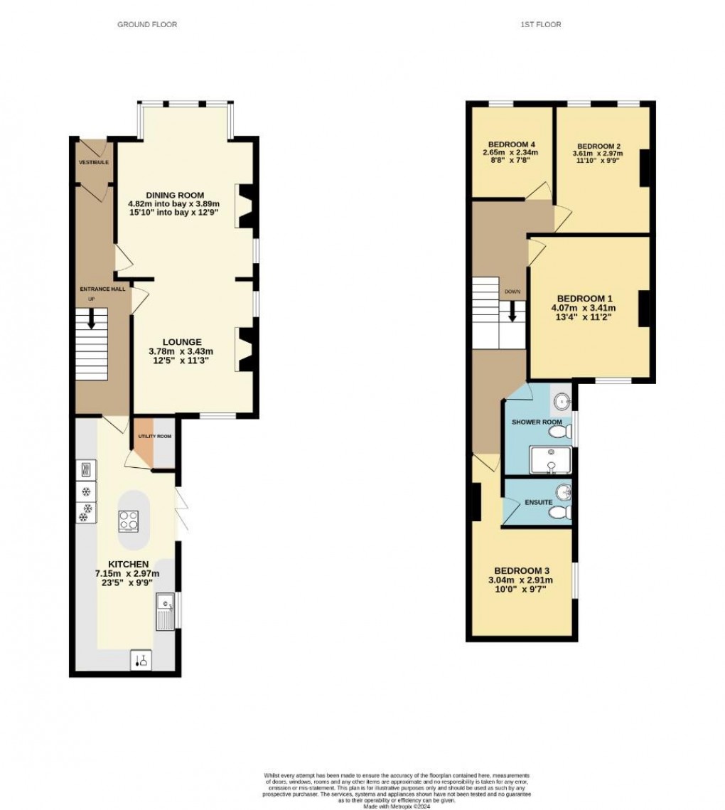 Floorplan for Gidlow Lane, Springfield, Wigan, WN6 7BN