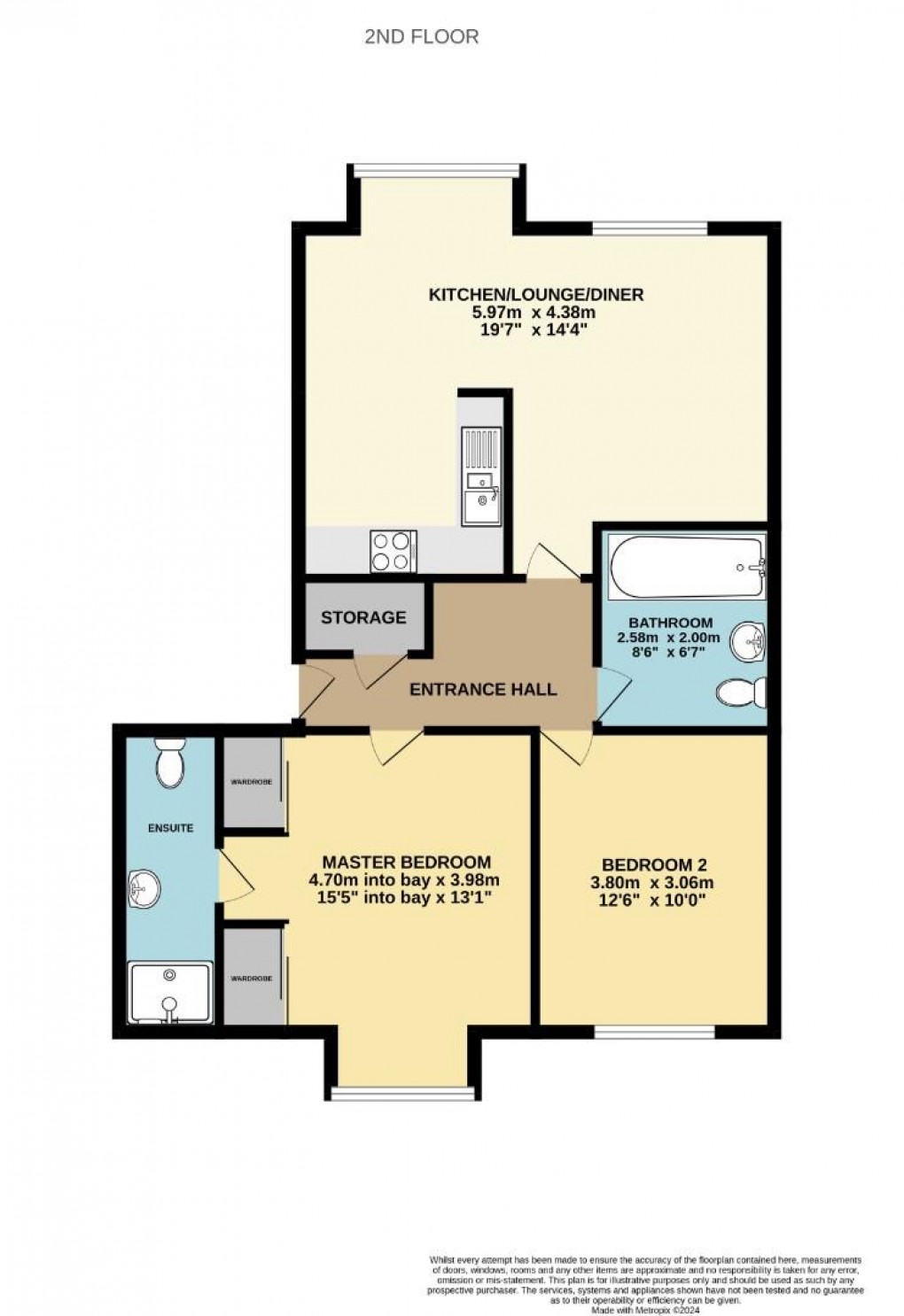 Floorplan for Woodlands Hall, Bradshaw Street, Wigan, WN1 3US