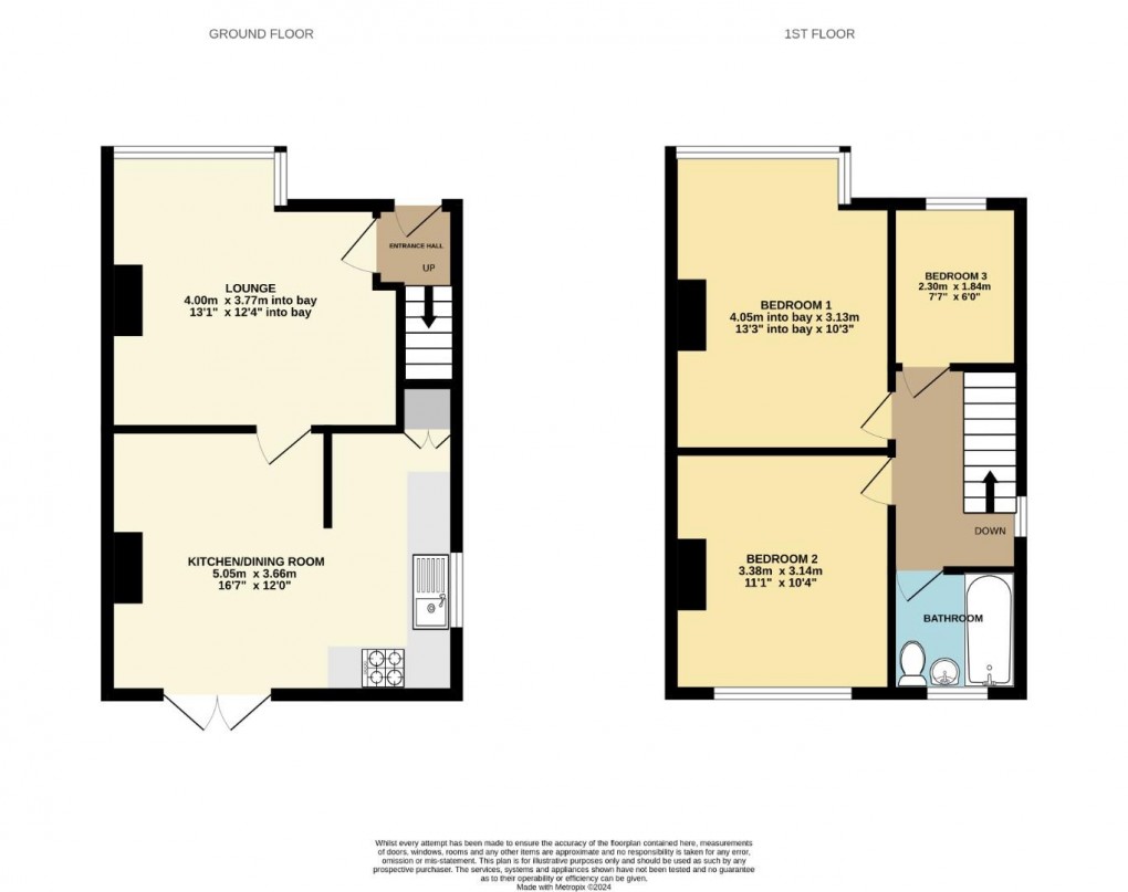 Floorplan for Hilda Street, Leigh, WN7 5DG