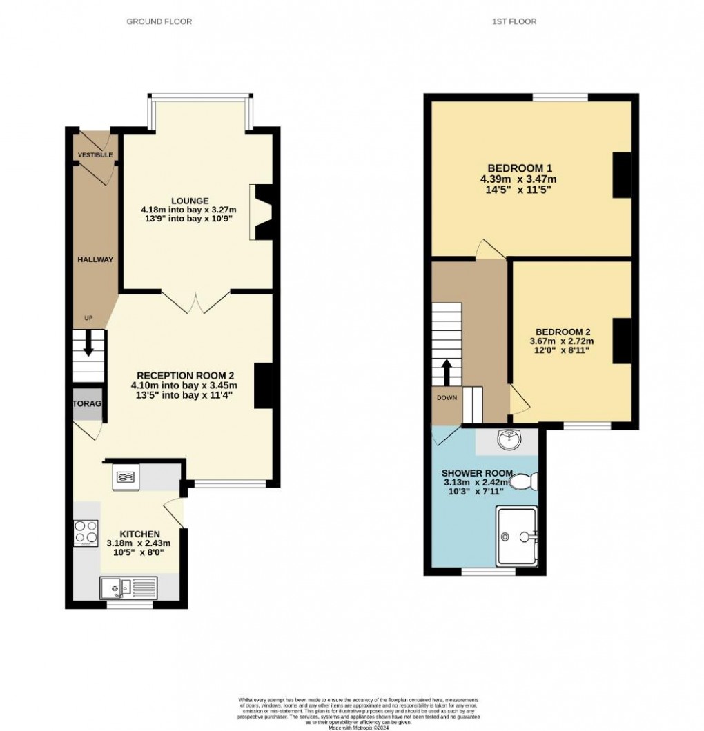 Floorplan for Whelley, Wigan, WN2 1DA