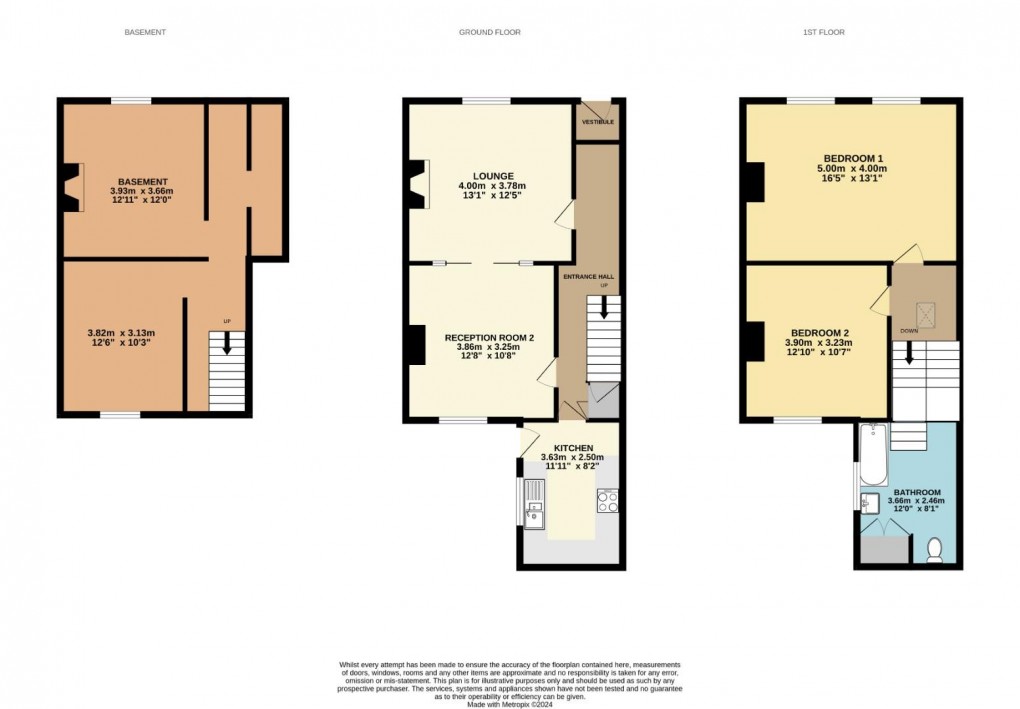 Floorplan for Scarisbrick Street, Swinley, Wigan, WN1 2BS