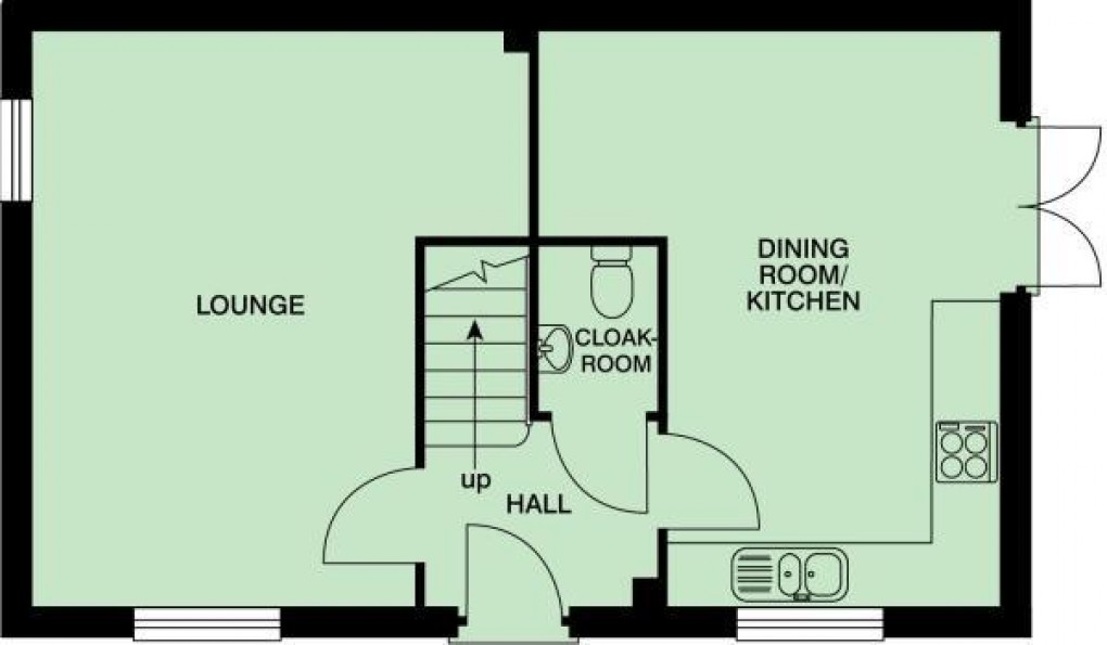 Floorplan for Stoneacre Close, Lowton, WA3 2UE