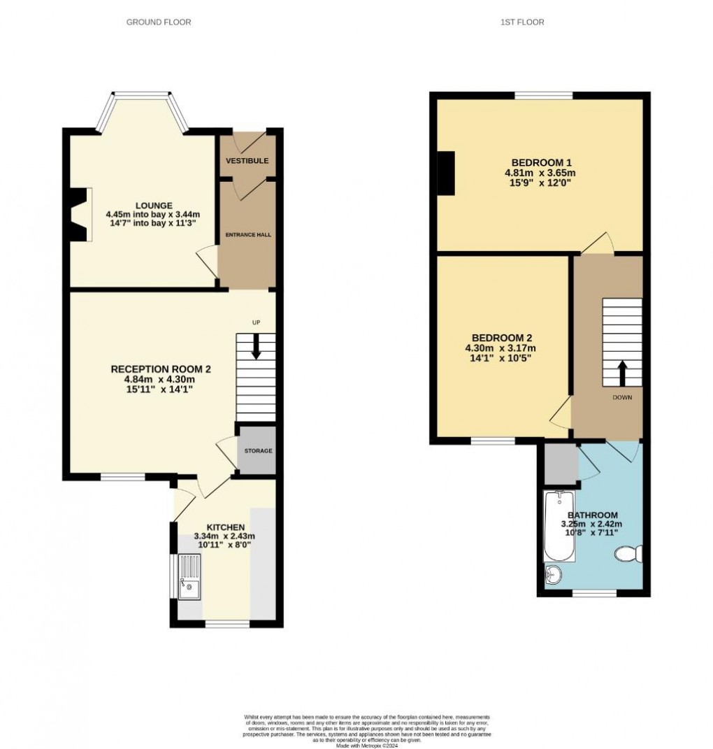 Floorplan for Flapper Fold Lane, Atherton, M46 0FA