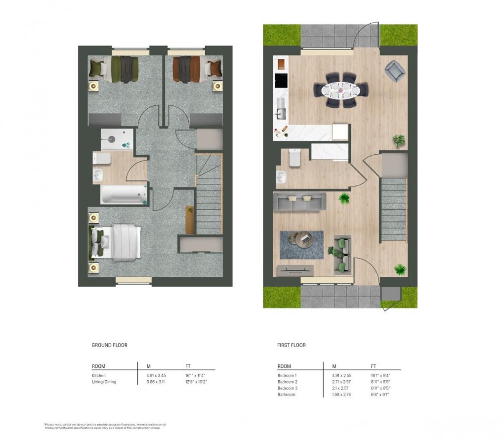 Floorplan for Ritchie Price Drive, Wigan, WN3 6GY