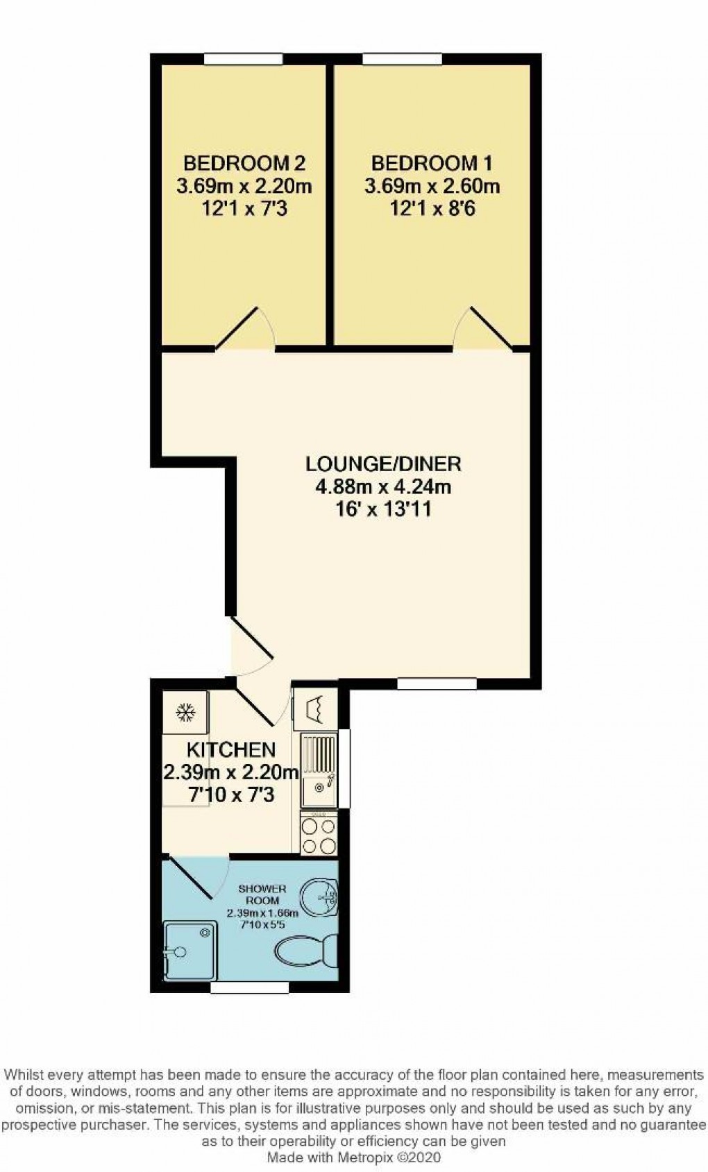 Floorplan for Prescott Lane, Kitt Green, Wigan, WN5 0HS