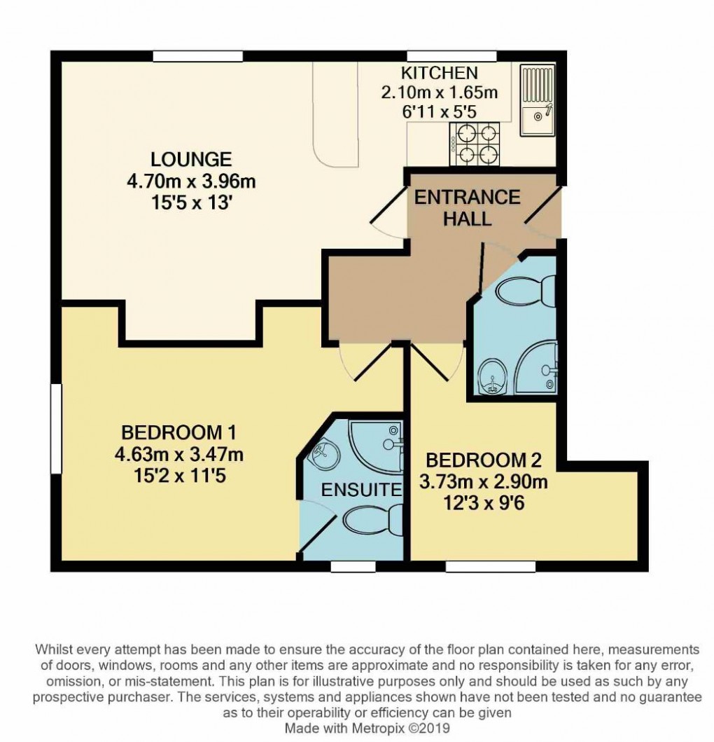 Floorplan for Mabs Cross Court, Standishgate, Wigan, WN1 1ZL