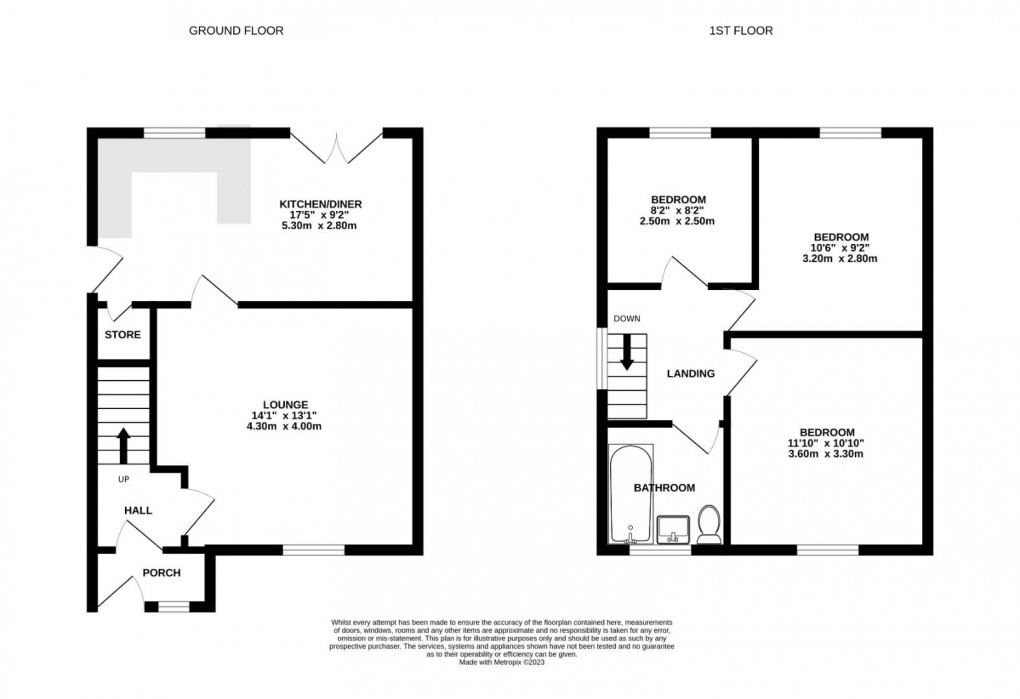 Floorplan for Ashwood Avenue, Abram, Wigan, WN2 5YE