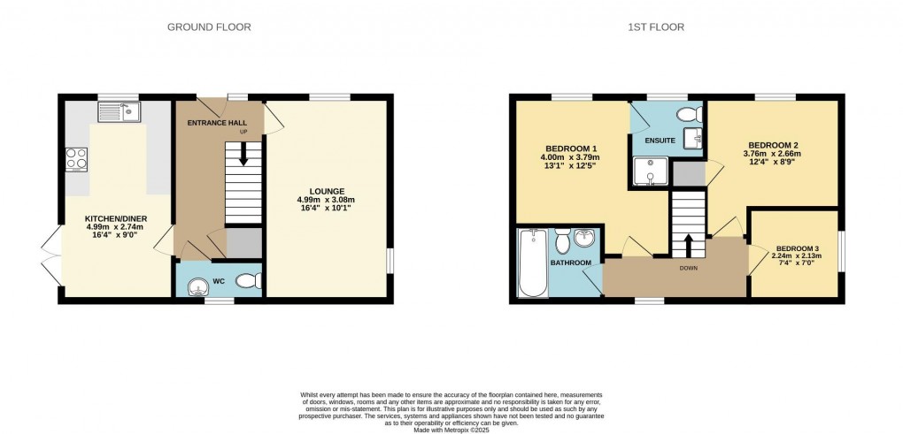 Floorplan for Whitworth Way, Springfield, Wigan, WN6 7QF