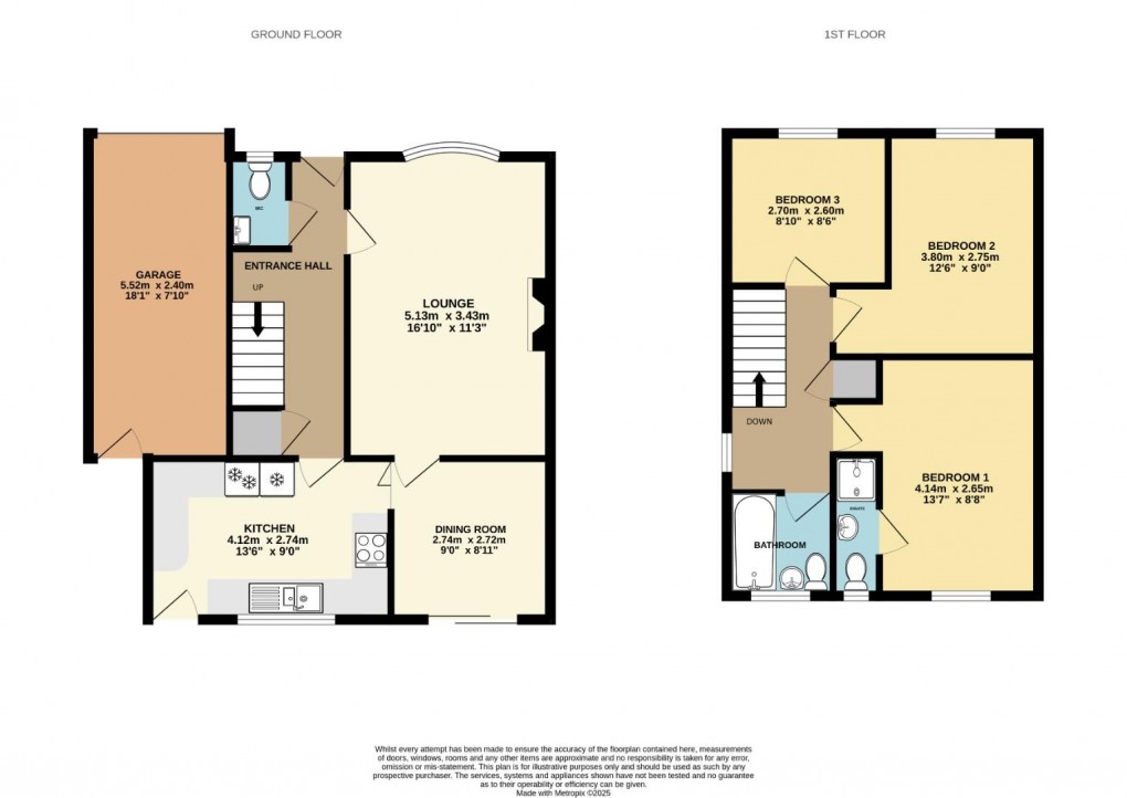 Floorplan for Heathlea, Hindley Green, Wigan, WN2 4TZ