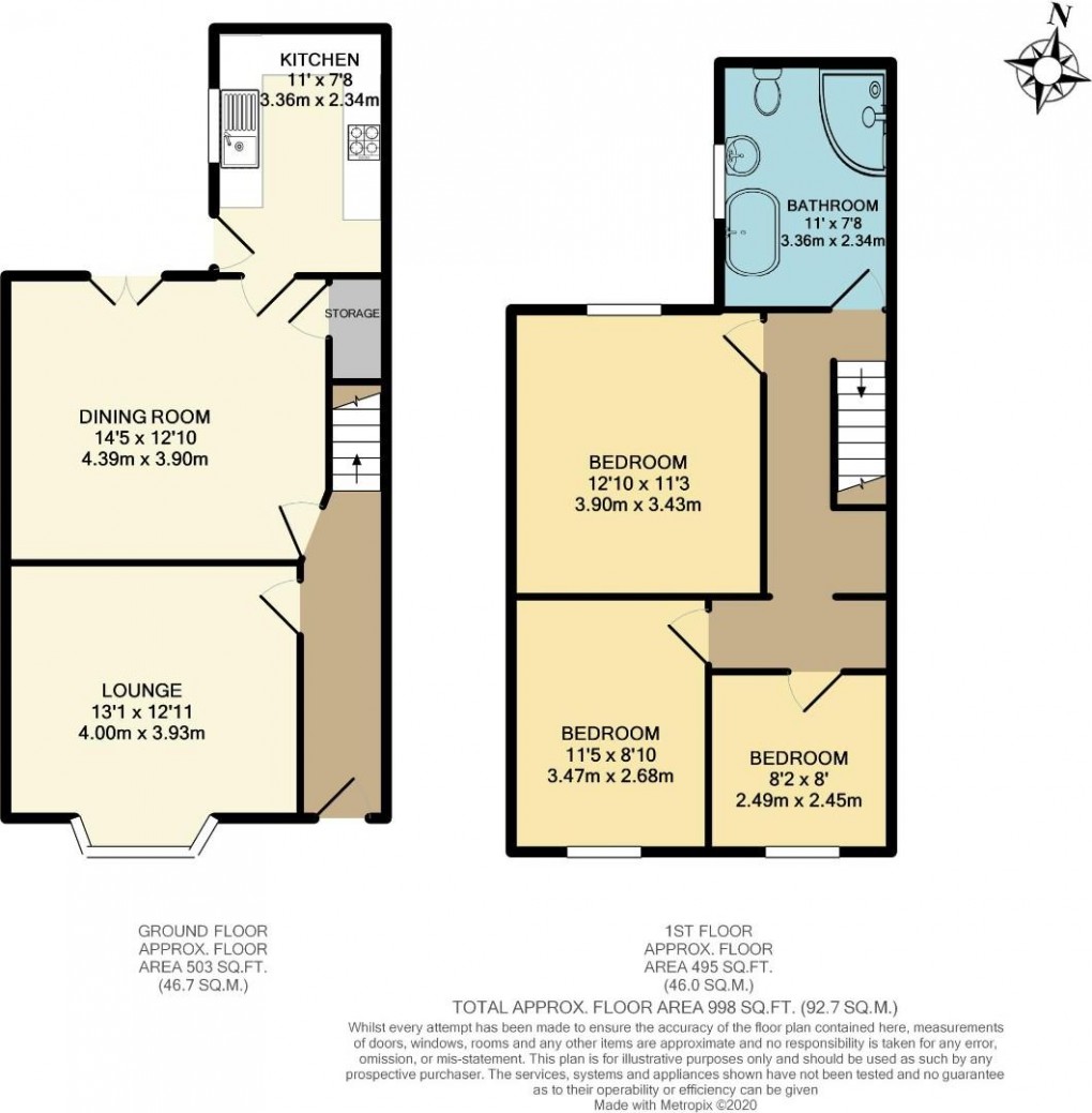 Floorplan for Clifton Street, Swinley, Wigan, WN1 2BU