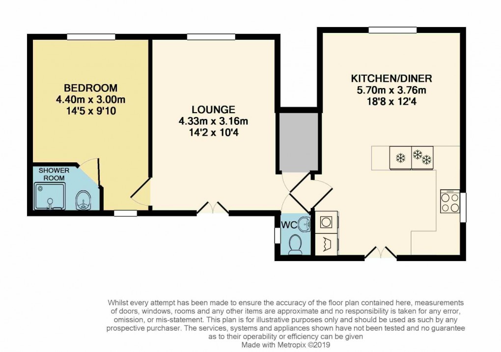 Floorplan for Acton Street, Swinley, Wigan, WN1 2AH