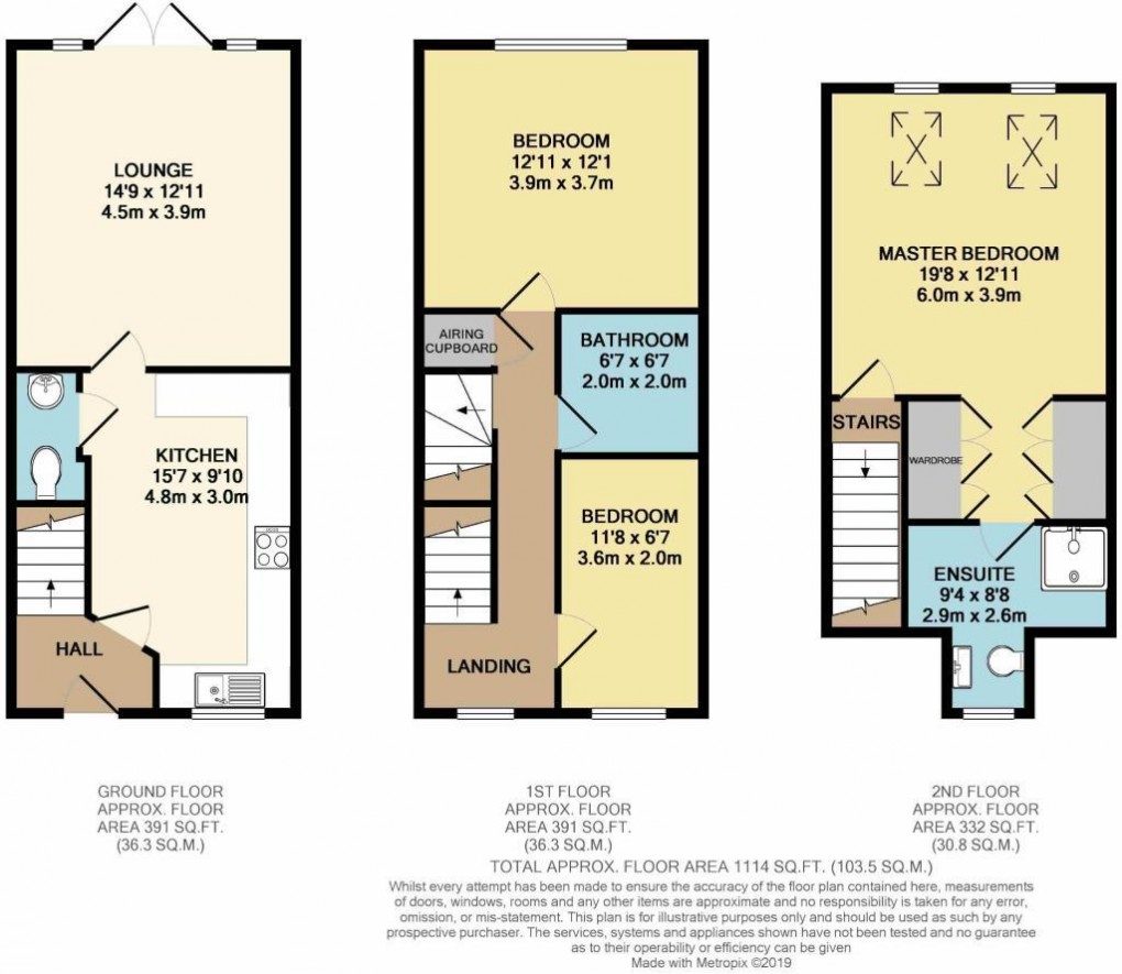 Floorplan for Davy Road, Abram, Wigan, WN2 5YX