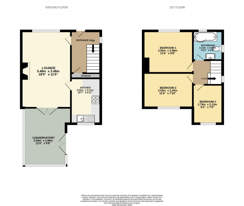 Floorplan for Speakman Avenue, Leigh, WN7 2HQ